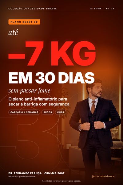 Capa do manual Até –7 kg em 30 dias