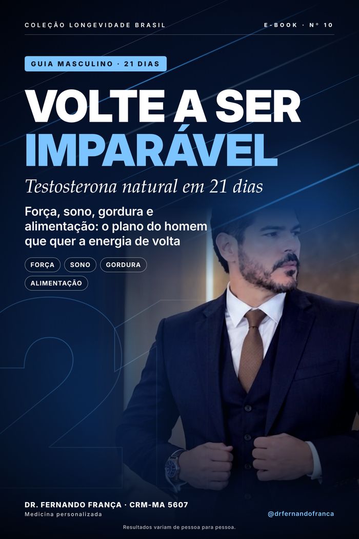 Capa do manual Volte a ser imparável — Dr. Fernando França